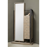 Pulaski Furniture Mirror Semanier with Storage P301577-PULASKI P301577-PULASKI