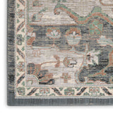 Nourison Parisa PSA01 French Country Machine Made Loom-woven Indoor Area Rug Grey Sage 5'3" x 7'5" 99446857682