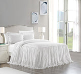 Ashford White King 3pc Quilt Set