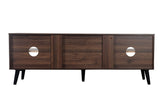 Porter Designs Skagen Mid-Century Modern Modern TV Stand Brown 06-209-10-2316