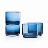 Tuscany Classics Stackable 4-Piece Short Glasses - Set of 4