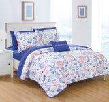 Moselle King 4pc Quilt Set