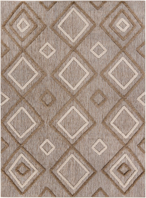 Toledo TLD-2305 Global Polypropylene Rug TLD2305-71010 Khaki, Cream, Taupe 100% Polypropylene 7'10" x 10'