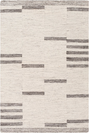 Tamaris TMI-2302 Modern Wool, Viscose Rug TMI2302-81012 Cream, Medium Gray, Charcoal, Light Gray 60% Wool, 40% Viscose 8'10" x 12'