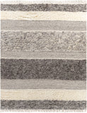 Tulum TMU-2302 Cottage NZ Wool Rug TMU2302-810 Cream, Medium Gray, Taupe, Dark Brown 100% NZ Wool 8' x 10'