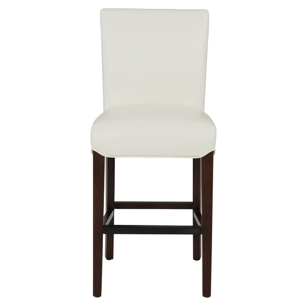 Milton Counter Stool - Elegant Bonded Leather Design with Sturdy Birch Frame and Contemporary Style