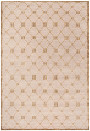 Thomas TOB873 Rectangle Rug - Luxurious Nepalese Silk & Wool Blend, Elegant Home Décor Accent