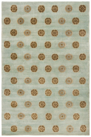 Thomas TOB882 Luxurious Chippendale Rug in Rich Neutral Colors – Elegant Fretwork Design for Homes
