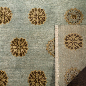 Thomas TOB882 Luxurious Chippendale Rug in Rich Neutral Colors – Elegant Fretwork Design for Homes