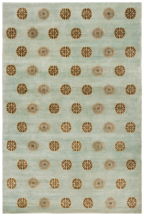 Thomas TOB882 Luxurious Chippendale Rug in Rich Neutral Colors – Elegant Fretwork Design for Homes