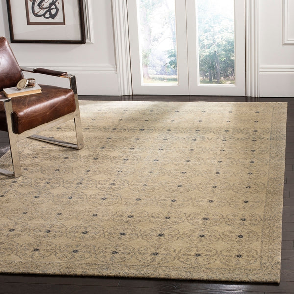Thomas Caniato Hand Knotted Rug – Exquisite Wool and Silk Blend with Elegant Batik Design