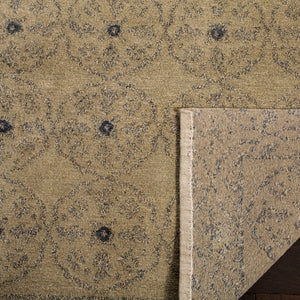 Thomas Caniato Hand Knotted Rug – Exquisite Wool and Silk Blend with Elegant Batik Design