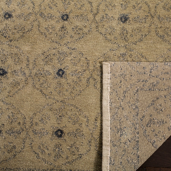 Thomas Caniato Hand Knotted Rug – Exquisite Wool and Silk Blend with Elegant Batik Design