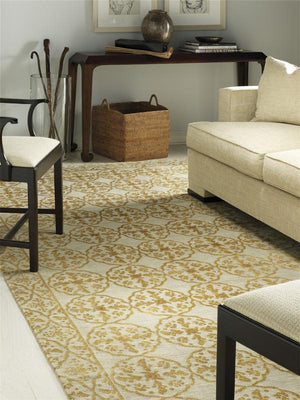 Thomas Caniato Hand Knotted Rug – Exquisite Wool and Silk Blend with Elegant Batik Design