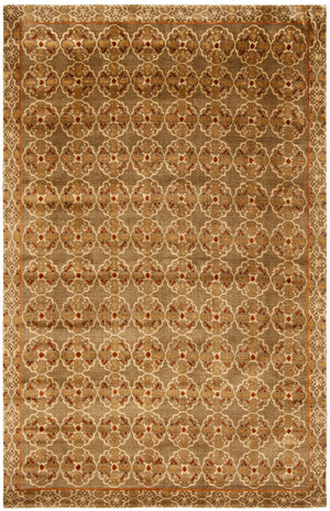Thomas Caniato Hand Knotted Rug – Exquisite Wool and Silk Blend with Elegant Batik Design