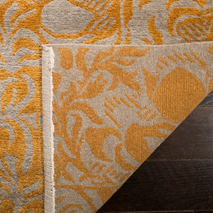 Tulip Luxurious 100 Knot Wool & Silk Rectangle Rug Handcrafted in Nepal for Elegant Interiors