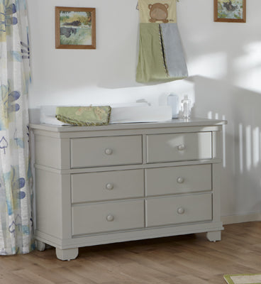 Pali Torino Double Dresser White Solid Radiata Pine 1306-WH