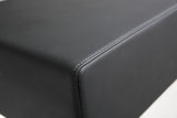 Seville Black Stainless Adjustable Barstool