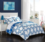 Juniper Blue Queen 4pc Duvet Set