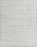 Templeton TPL-4000 Modern Viscose Rug TPL4000-810 Medium Gray, Silver Gray, Black, White 100% Viscose 8' x 10'