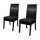 Valencia Bonded Leather Chair - Set of 2