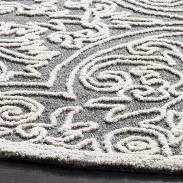 Safavieh Trace 101 Hand Tufted Wool and Cotton with Latex Rug TRC101A-2060