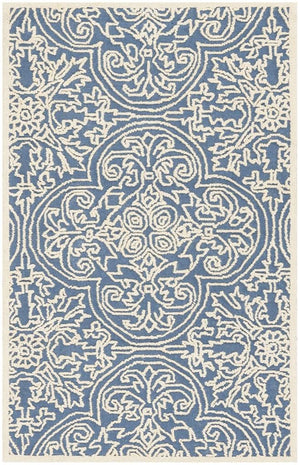 Safavieh Trace 101 Hand Tufted Wool and Cotton with Latex Rug TRC101B-3