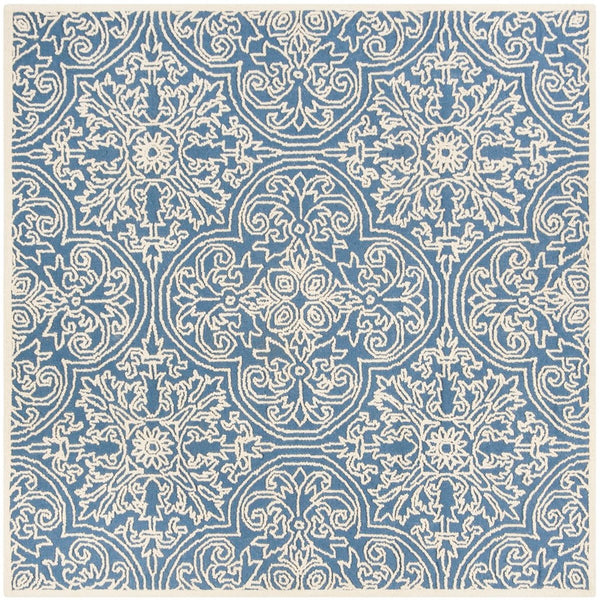 Safavieh Trace 101 Hand Tufted Wool and Cotton with Latex Rug TRC101B-3