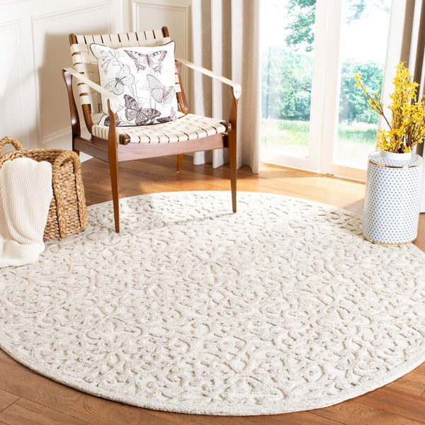 Safavieh Trace 103 Hand Tufted Wool and Cotton with Latex Rug TRC103E-25