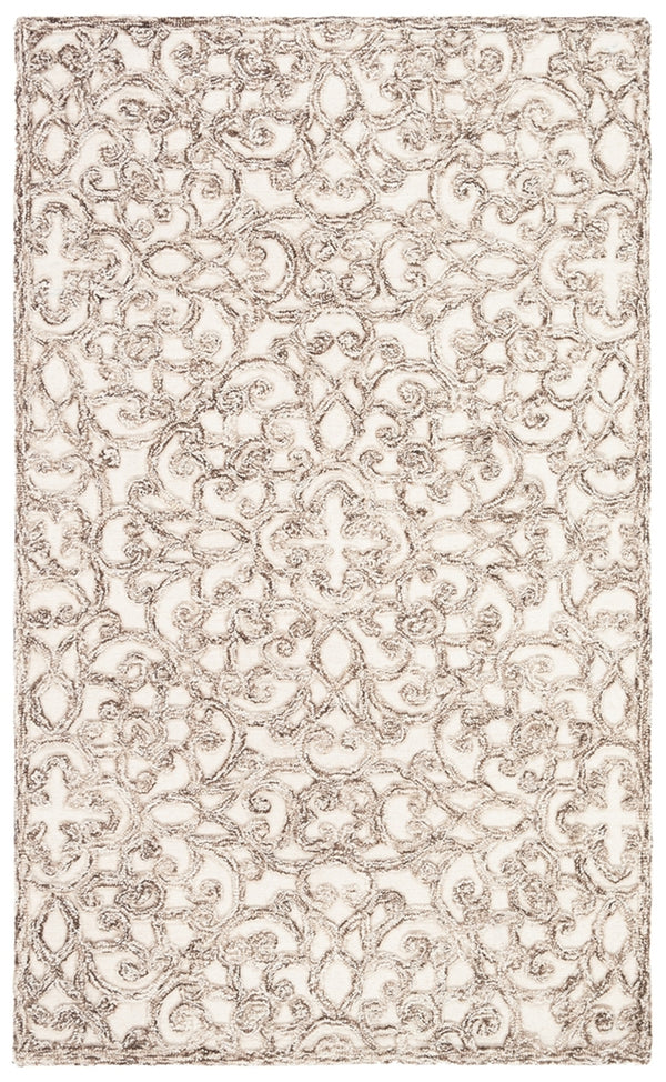 Safavieh Trace 103 Hand Tufted Wool and Cotton with Latex Rug TRC103T-3