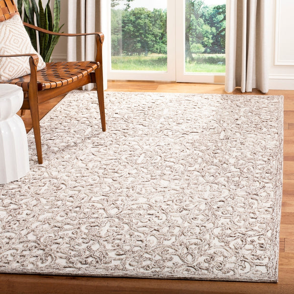 Safavieh Trace 103 Hand Tufted Wool and Cotton with Latex Rug TRC103T-3