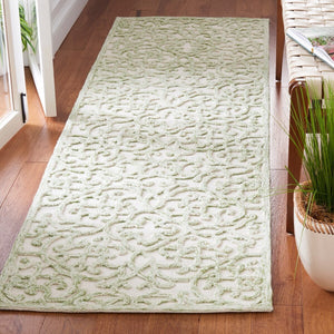 Safavieh Trace 103 Hand Tufted Wool and Cotton with Latex Rug TRC103Y-6SQ