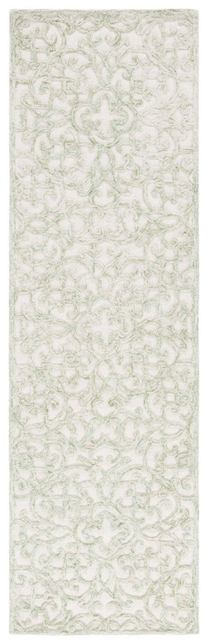 Safavieh Trace 103 Hand Tufted Wool and Cotton with Latex Rug TRC103Y-6SQ