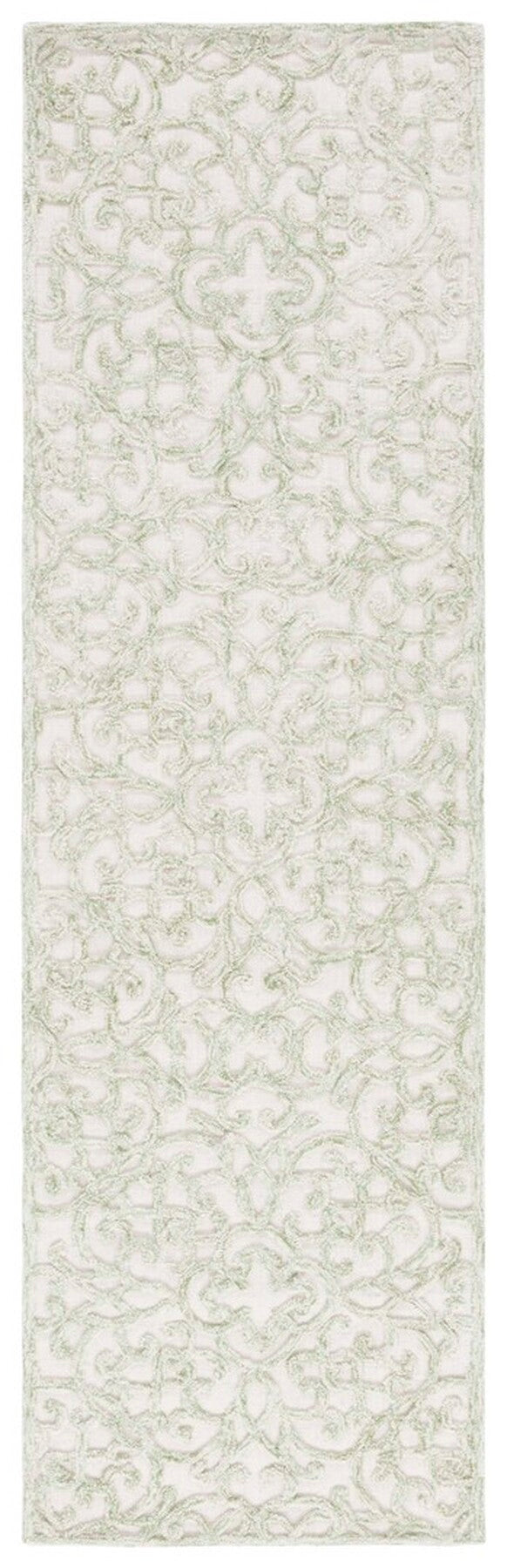 Safavieh Trace 103 Hand Tufted Wool and Cotton with Latex Rug TRC103Y-6SQ