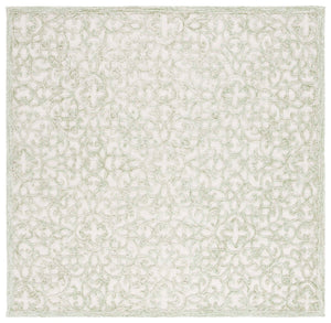 Safavieh Trace 103 Hand Tufted Wool and Cotton with Latex Rug TRC103Y-6SQ