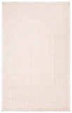 Trace 214 Contemporary Hand Tufted 65% Wool, 25% Viscose, 10% Nylon Rug Beige / Pink