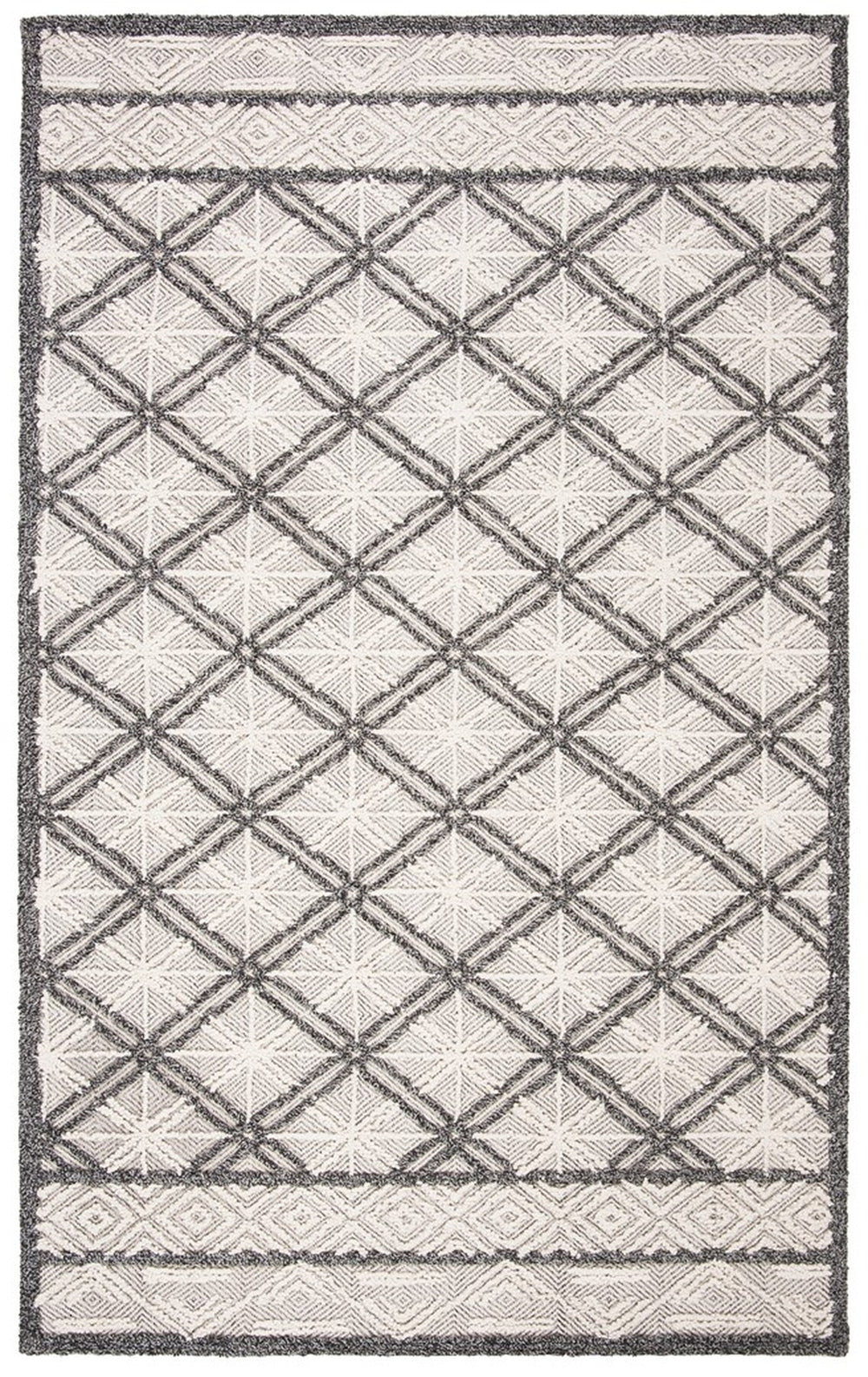 Safavieh Trace 222 Hand Tufted 65% Wool/25% Viscose/and 10% Nylon Contemporary Rug TRC222F-9