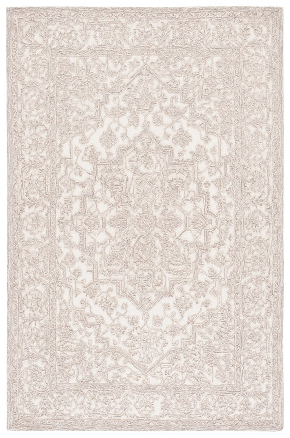 Safavieh Trace 302 Hand Tufted Indian Wool and Cotton with Latex Transitional Rug TRC302A-2640