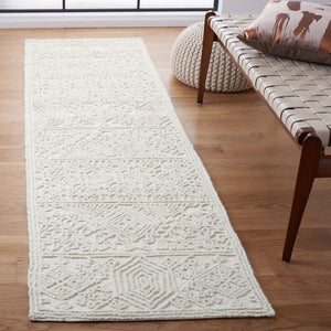 Safavieh Trace 401 Hand Tufted Wool and Cotton with Latex Bohemian Rug TRC401A-8