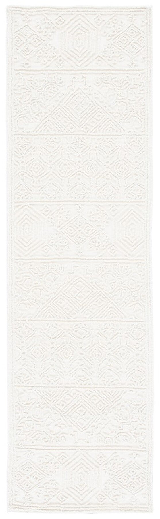 Safavieh Trace 401 Hand Tufted Wool and Cotton with Latex Bohemian Rug TRC401A-8