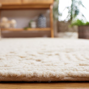 Safavieh Trace 401 Hand Tufted Wool and Cotton with Latex Bohemian Rug TRC401A-8