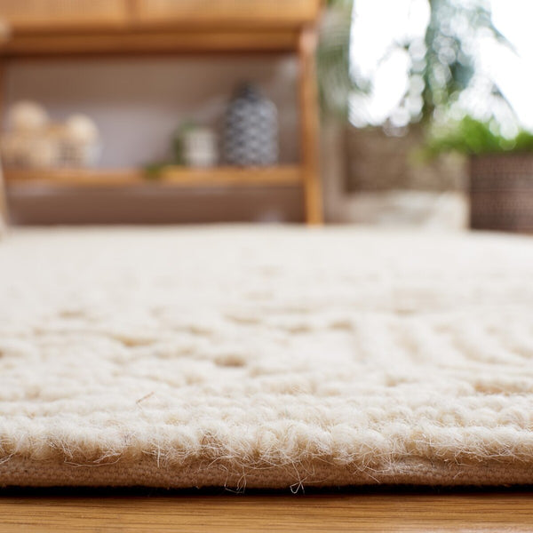 Safavieh Trace 401 Hand Tufted Wool and Cotton with Latex Bohemian Rug TRC401A-8