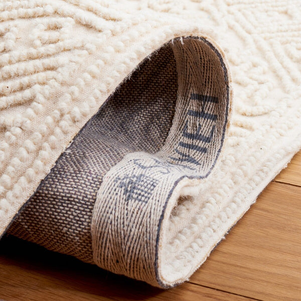 Safavieh Trace 401 Hand Tufted Wool and Cotton with Latex Bohemian Rug TRC401A-8