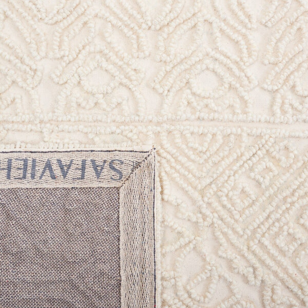 Safavieh Trace 401 Hand Tufted Wool and Cotton with Latex Bohemian Rug TRC401A-8