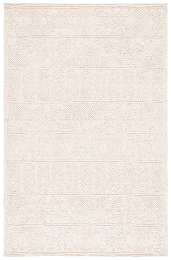 Safavieh Trace 401 Hand Tufted Wool and Cotton with Latex Bohemian Rug TRC401A-8