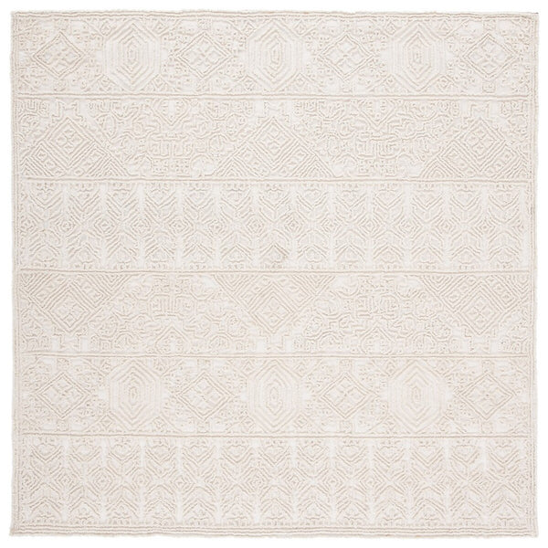 Safavieh Trace 401 Hand Tufted Wool and Cotton with Latex Bohemian Rug TRC401A-8