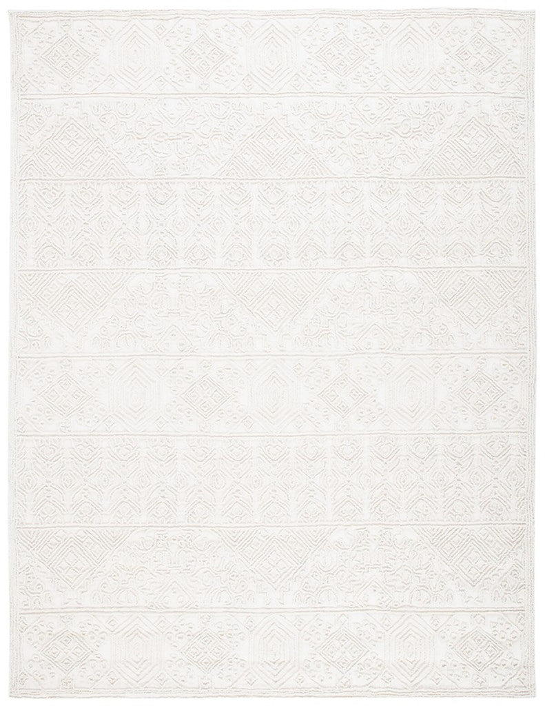 Safavieh Trace 401 Hand Tufted Wool and Cotton with Latex Bohemian Rug TRC401A-8