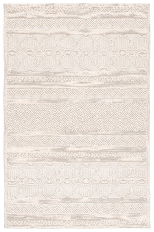 Safavieh Trace 402 Hand Tufted Wool and Cotton with Latex Bohemian Rug TRC402A-8