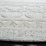 Safavieh Trace 402 Hand Tufted Wool and Cotton with Latex Bohemian Rug TRC402A-8