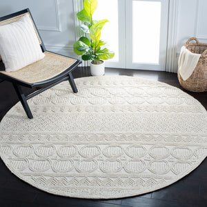 Safavieh Trace 402 Hand Tufted Wool and Cotton with Latex Bohemian Rug TRC402A-8